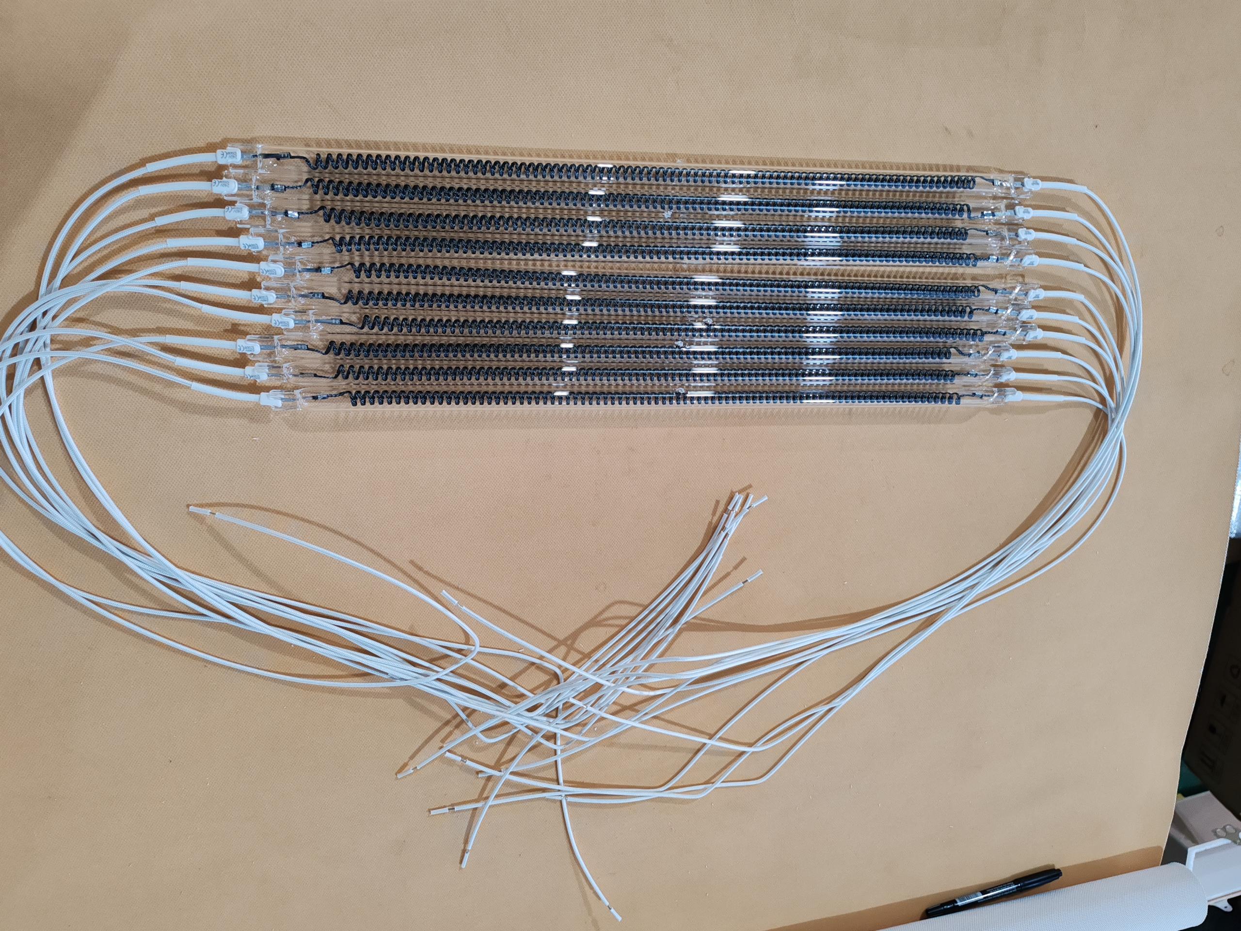 Technical Analysis of 1000W Clear Carbon Fiber Infrared Heating Lamps