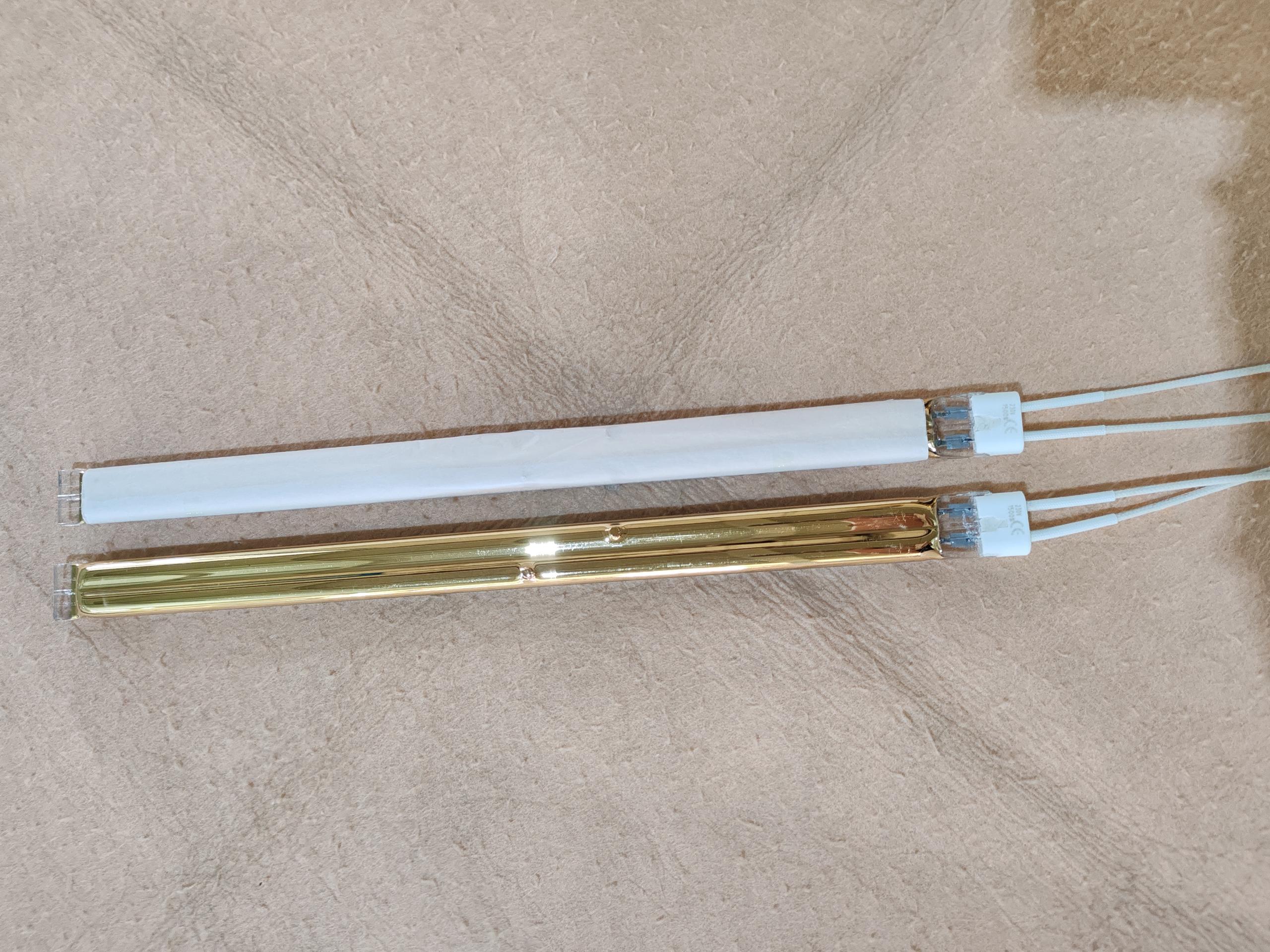 High quality 360mm 700w carbon fiber heating element infrared heat lamps